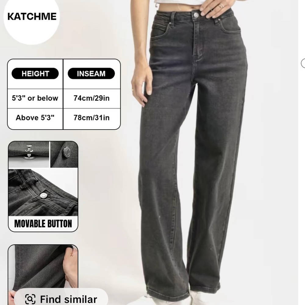 Katch Me Charcoal Jeans